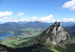 Fernsicht Richtung Strobl