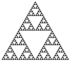 Sierpinski triangle/Sierpinski Dreieck